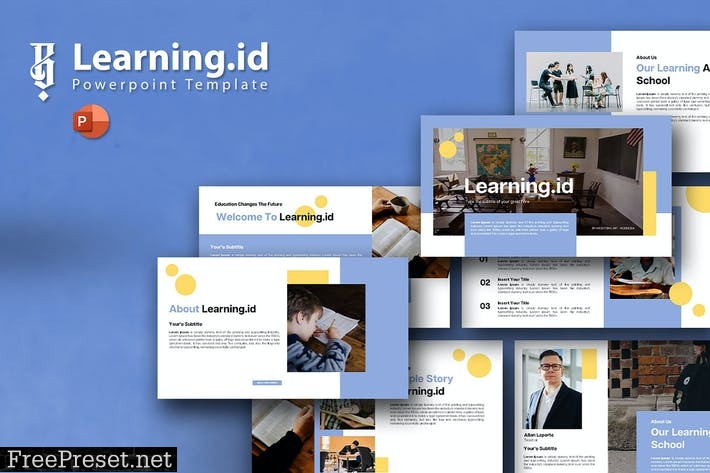 Learning.Id - Powerpoint Template M3HNANC