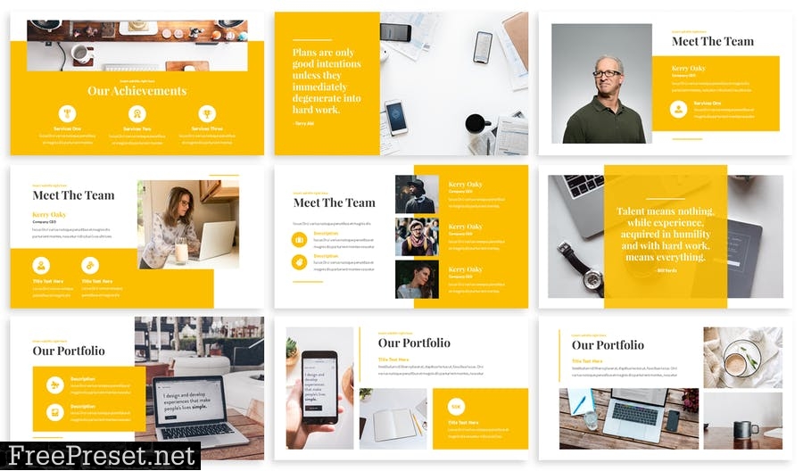 Lectar - Business Powerpoint Template BL2CB9Y