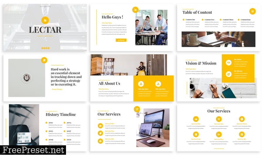 Lectar - Business Powerpoint Template BL2CB9Y