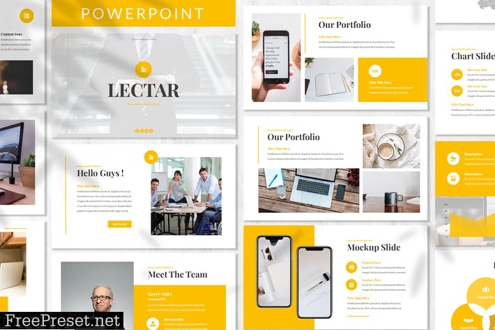 Lectar - Business Powerpoint Template BL2CB9Y