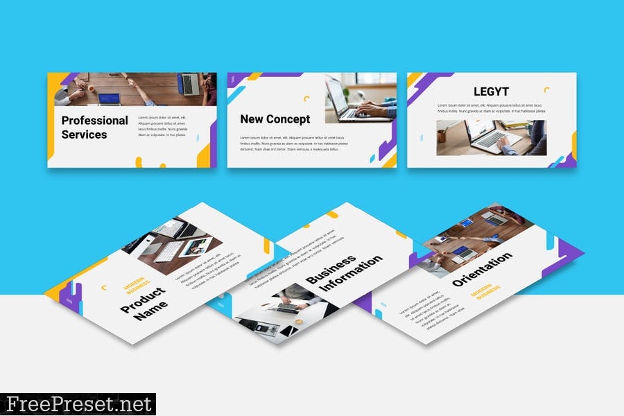 LEGYT - Modern Presentation Template NW4874R