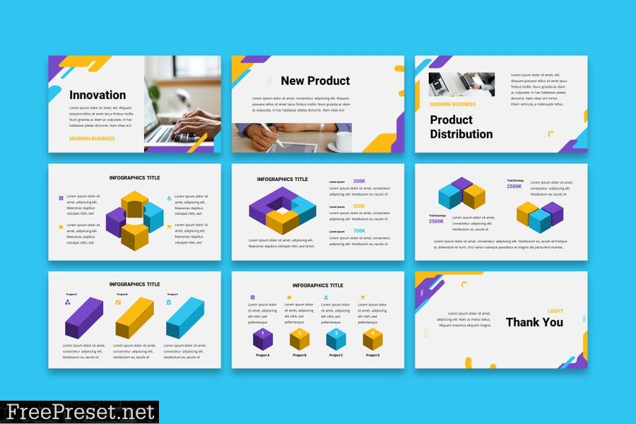 LEGYT - Modern Presentation Template NW4874R