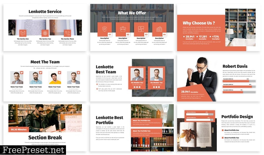 Lenkotte - Business Template Prensentation