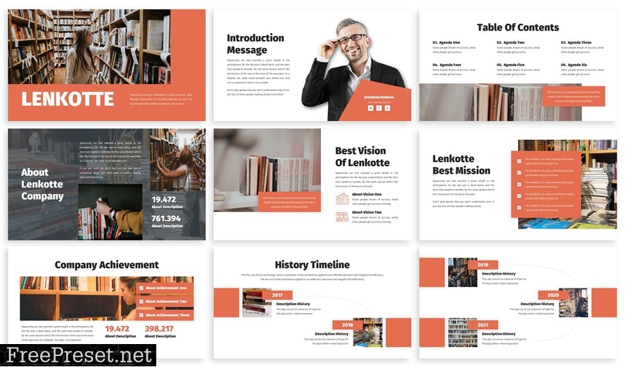 Lenkotte - Business Template Prensentation