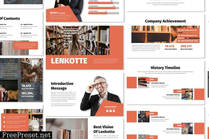 Lenkotte - Business Template Prensentation