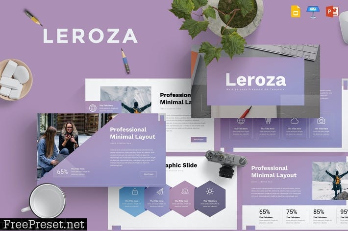 Leroza - Presentation Template 3FXS6DW