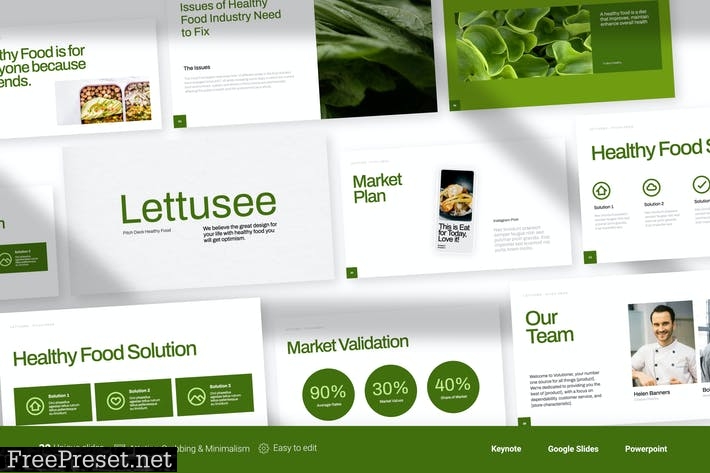 Lettusee - Pitch Deck Healthy Food SDVAFTC