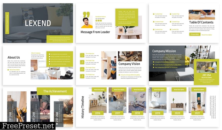 Lexend - Business Template Prensentation