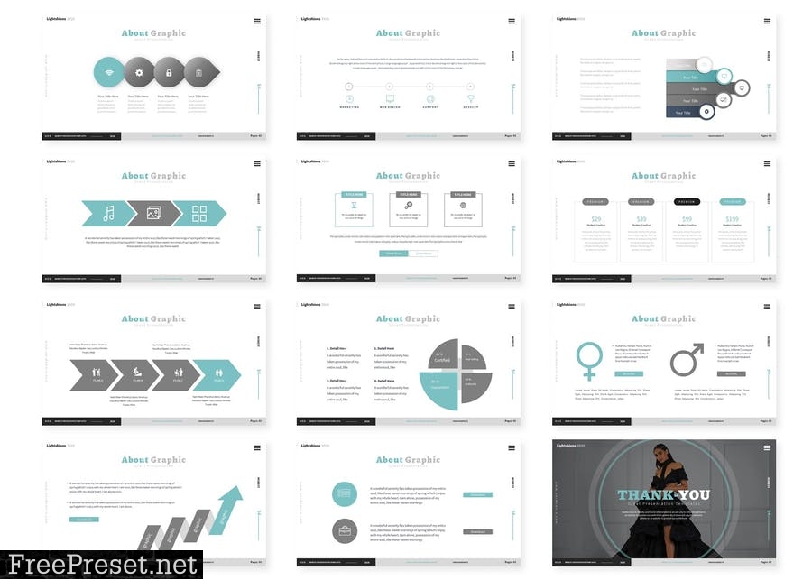 Lightshion | Powerpoint, Keynote, Google Slides B5F7SZE