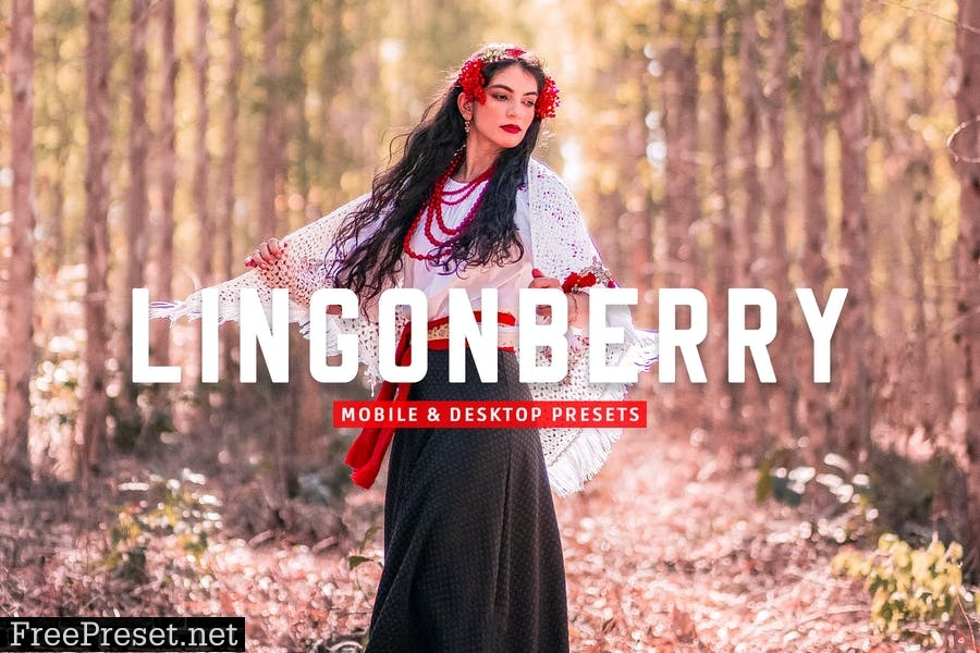 Lingonberry Mobile & Desktop Lightroom Presets