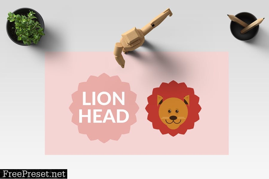 LIONHEAD Powerpoint Template UND5H7