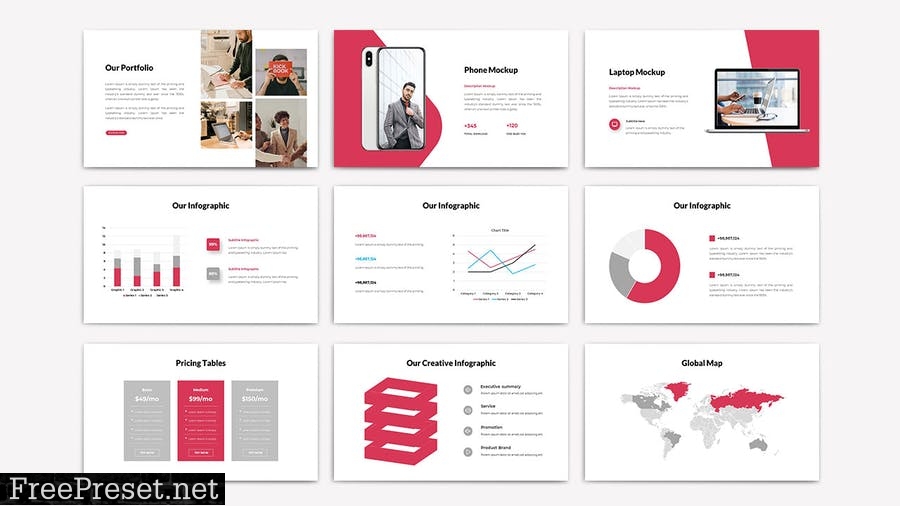 LIQUID - Powerpoint Template ZYJRTKG