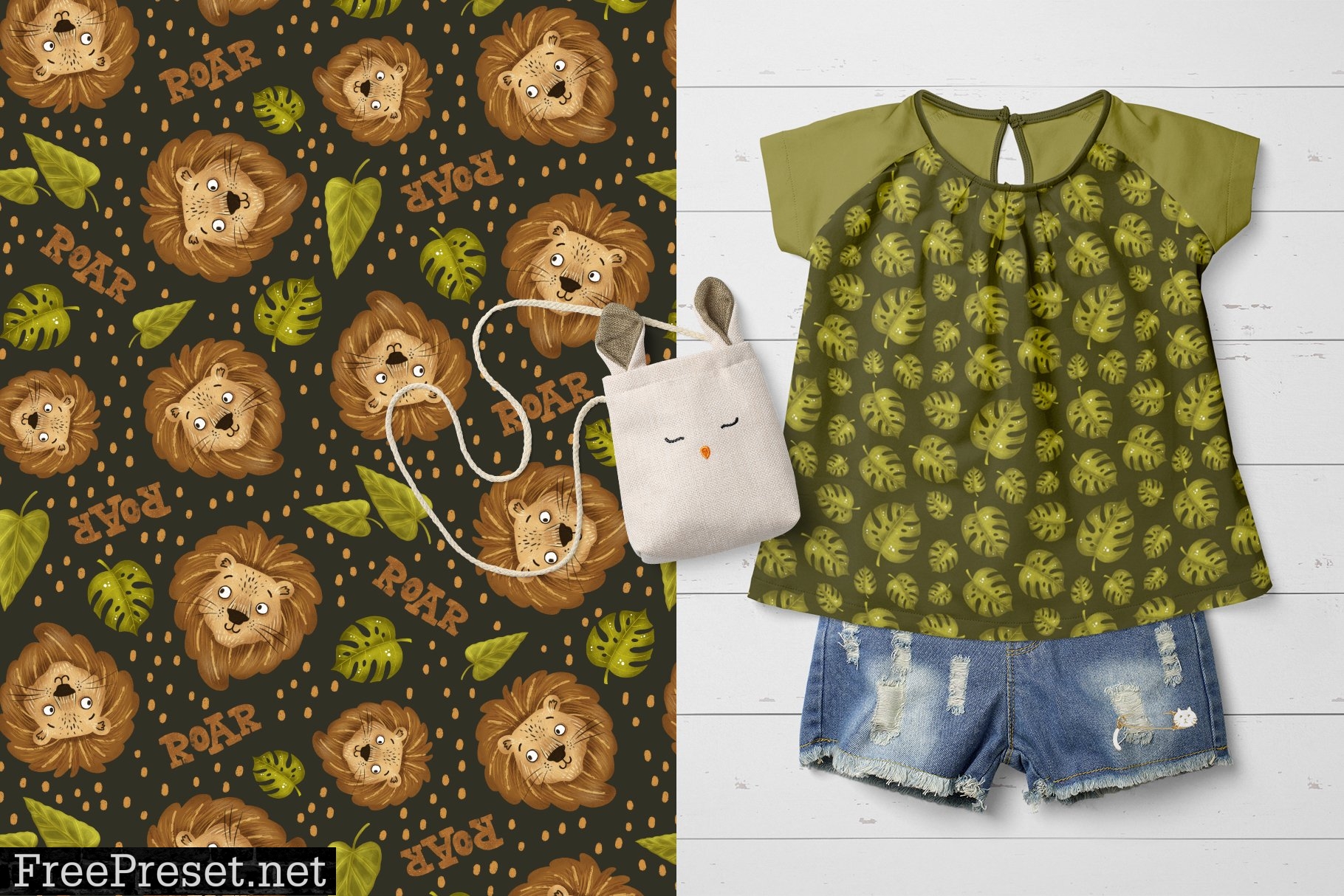 Little Lion - Pattern Set 7099941