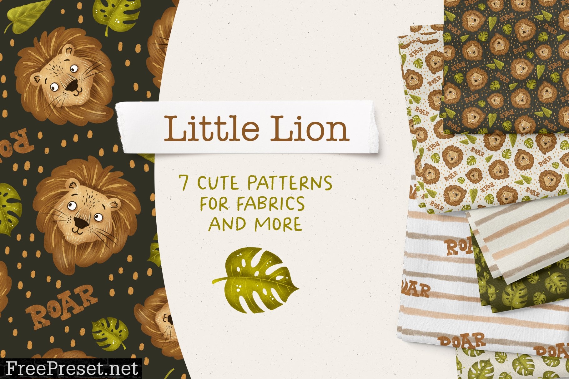 Little Lion - Pattern Set 7099941