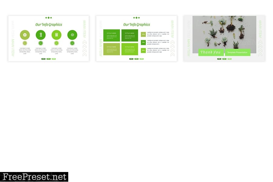 Living Green Presentation Template DPR6END