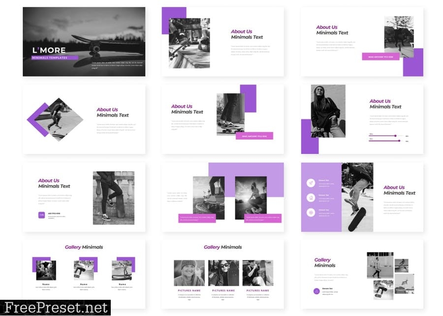 Lmore - Presentation Template 75H7G9P