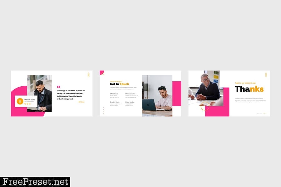 Logico - Creative Technology PowerPoint Template LP8HENJ