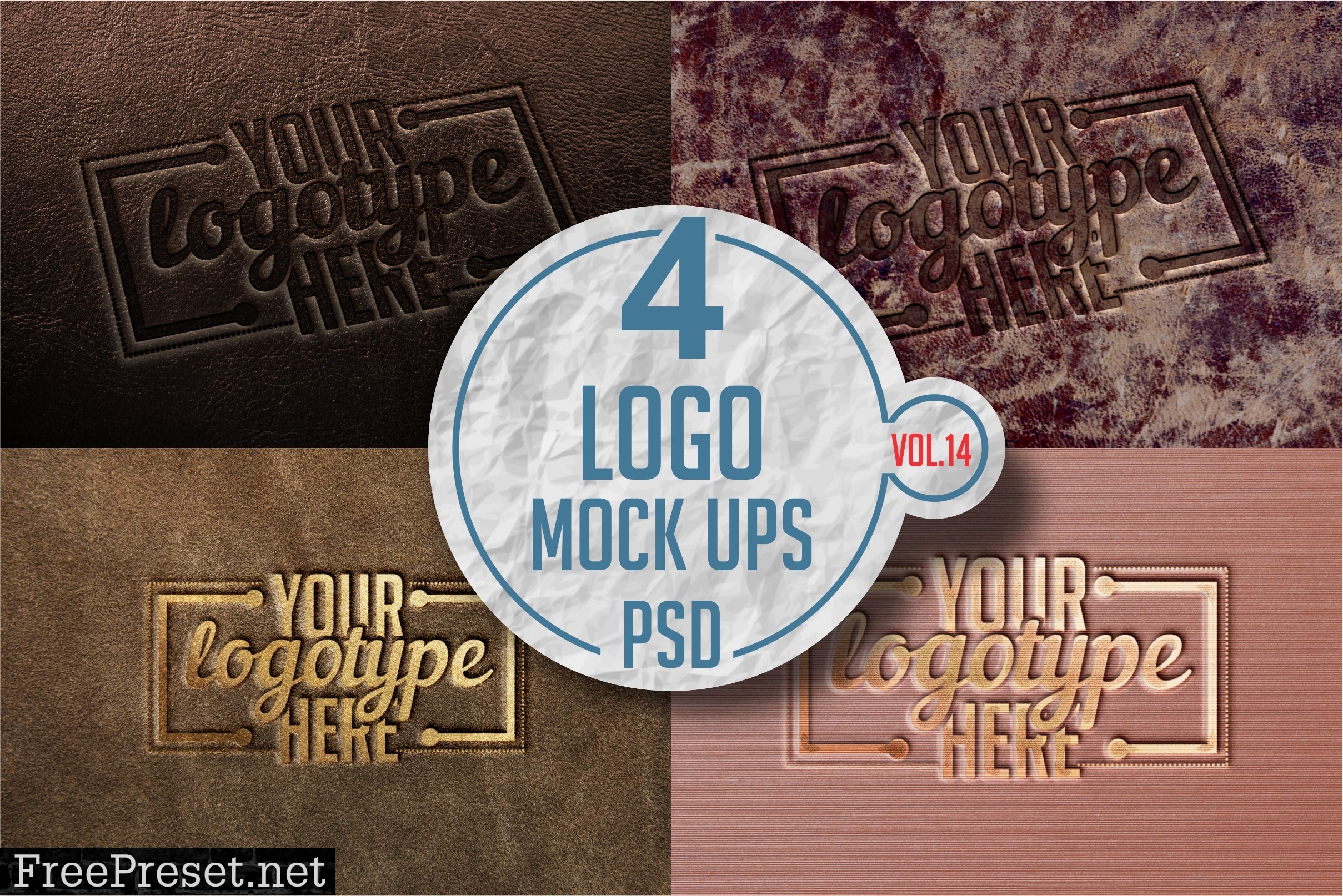 Logo Mock-up Pack Vol.14 3340122