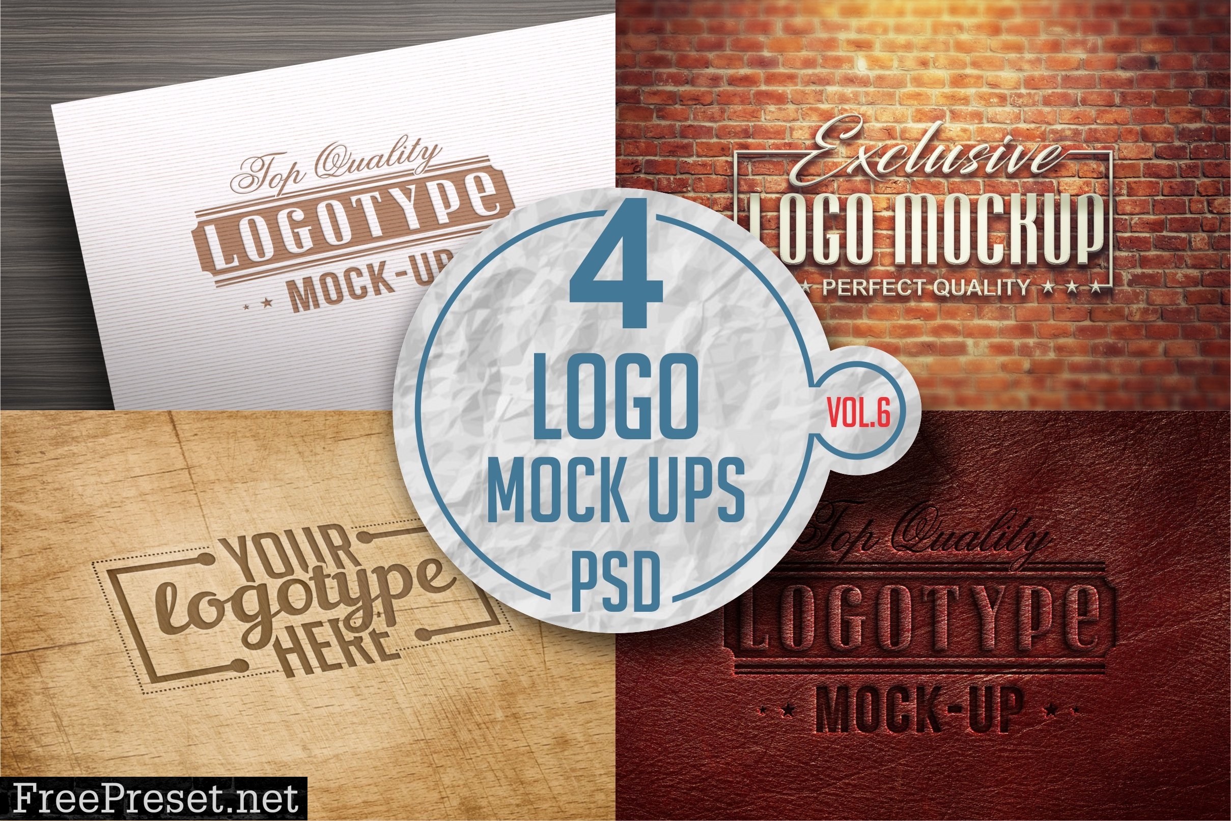 Logo Mock-up Pack Vol.6 3331579