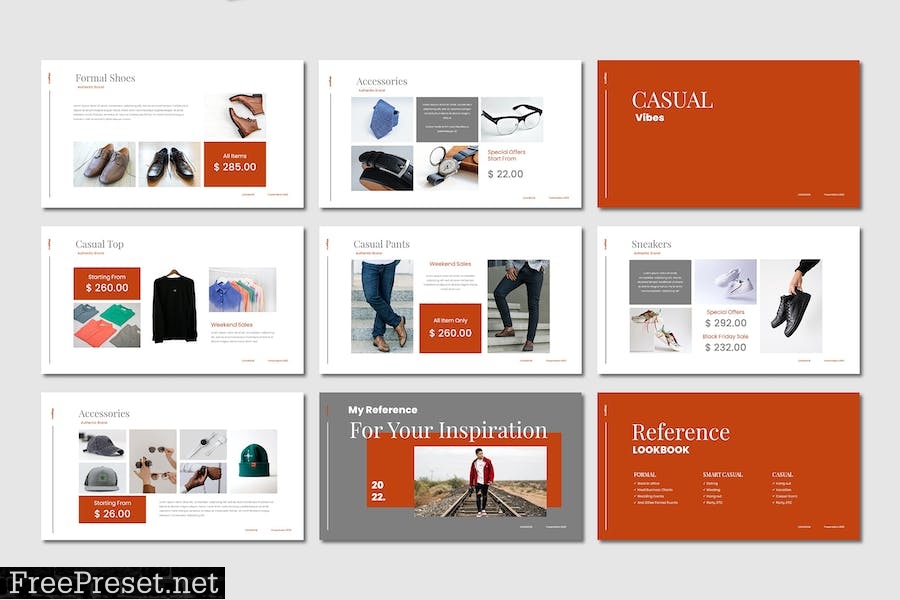 LOOKBOOK _ Catalog Presentation - Powerpoint WBGXSGX