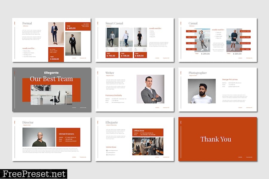 LOOKBOOK _ Catalog Presentation - Powerpoint WBGXSGX