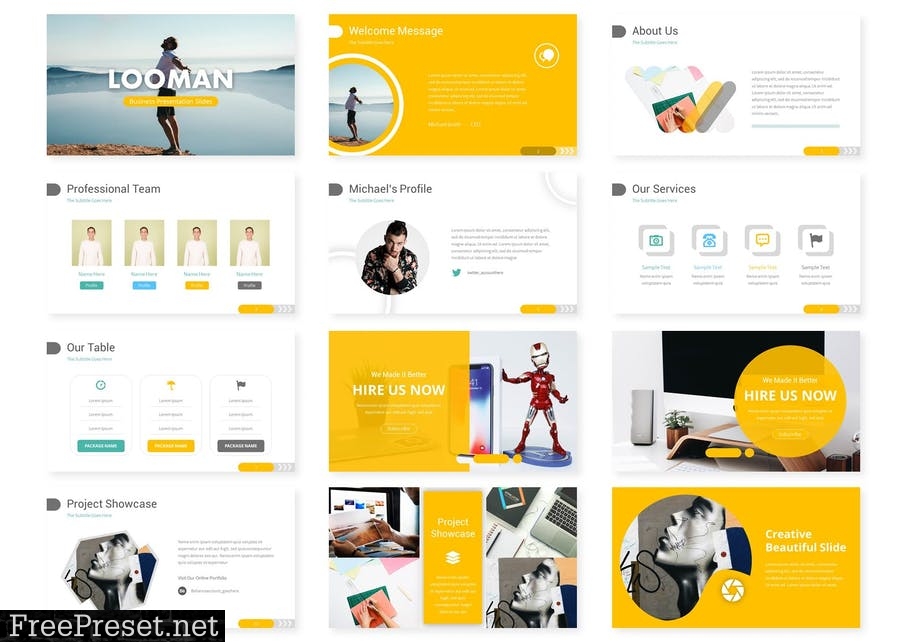 Looman - Google Slides Templates KN2NRT