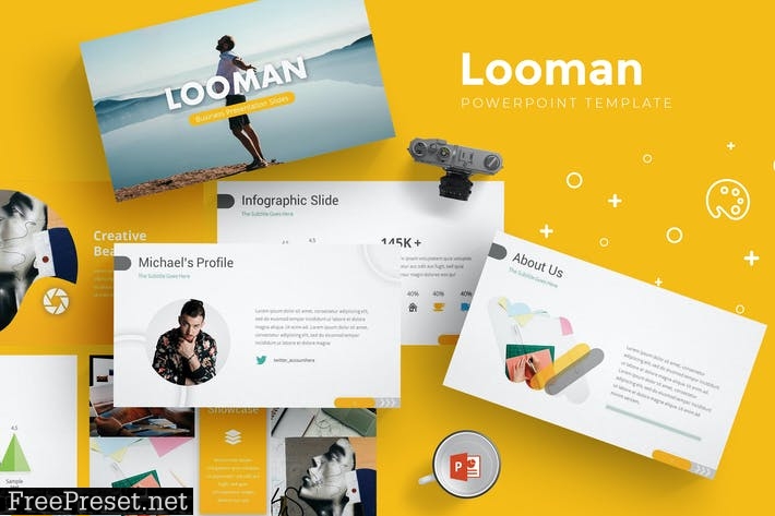 Looman - Powerpoint Templates 6T2CK9