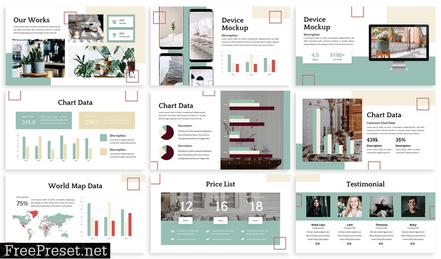 Lorant - Business Powerpoint Template TXBBABD