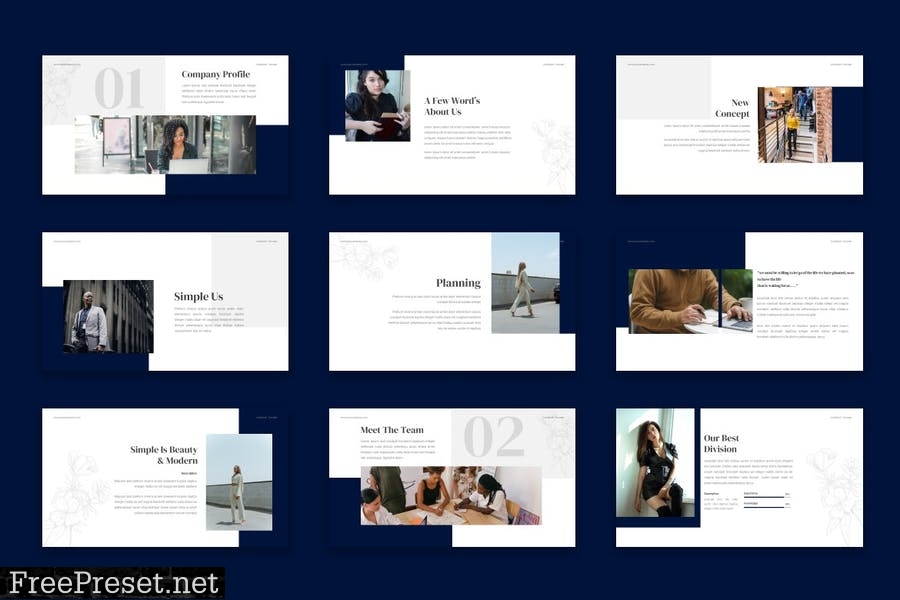 Lorena - Powerpoint Template CHL4DJ7