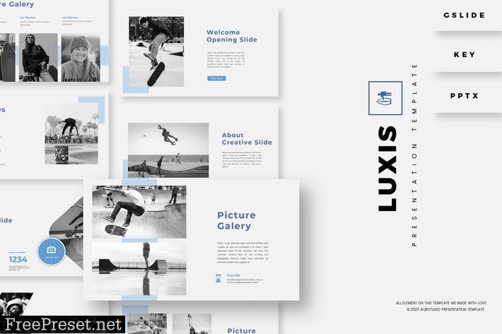 Luxis - Presentation Template FSL6J9U