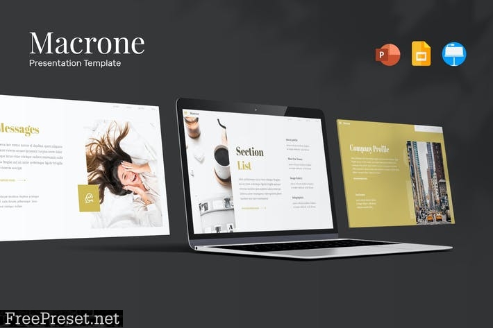 Macrone - Presentation Template AXLF2BS