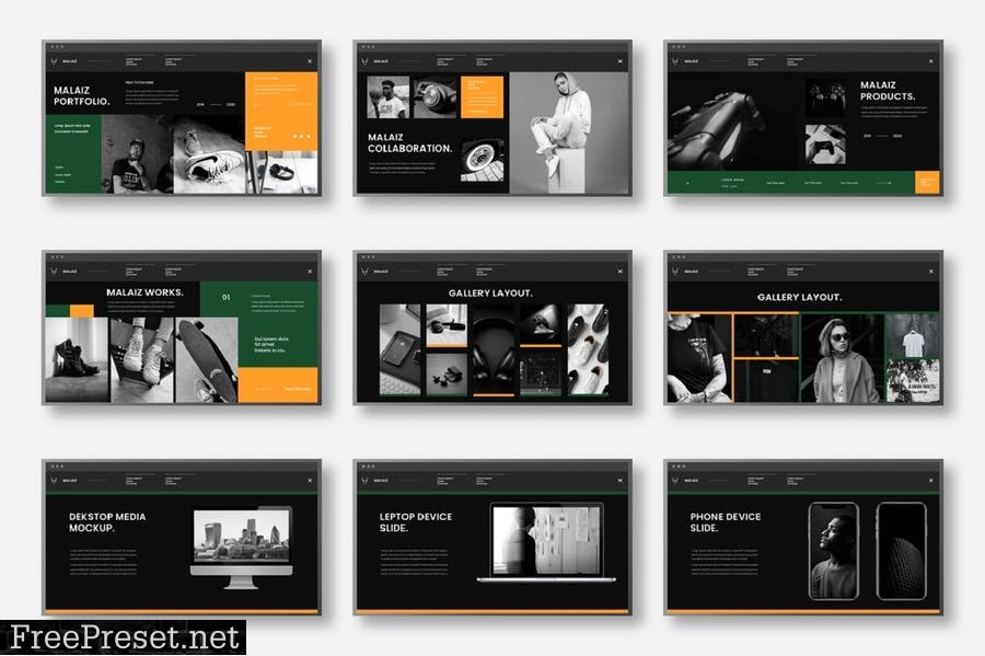 Malaiz – Business PowerPoint Template