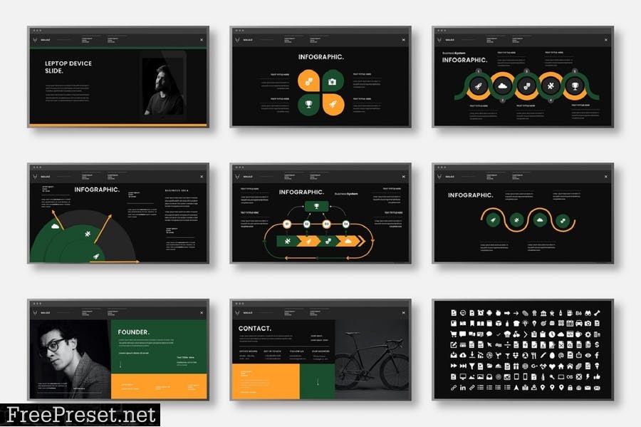 Malaiz – Business PowerPoint Template