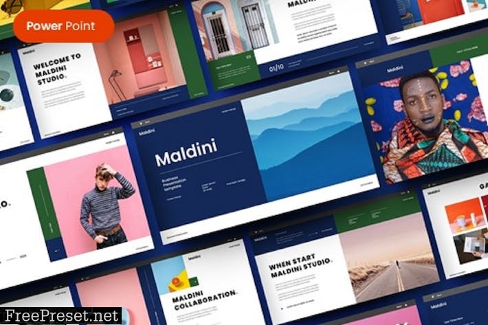 Maldini – Business PowerPoint Template YNGRGK2