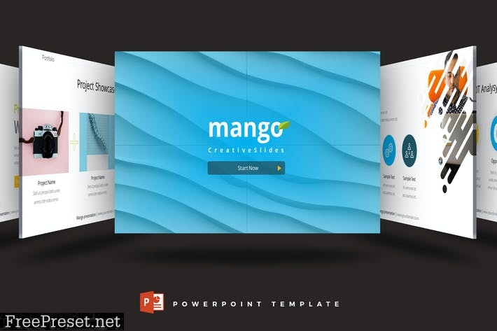 Mango - Powerpoint Template ZNDGPD