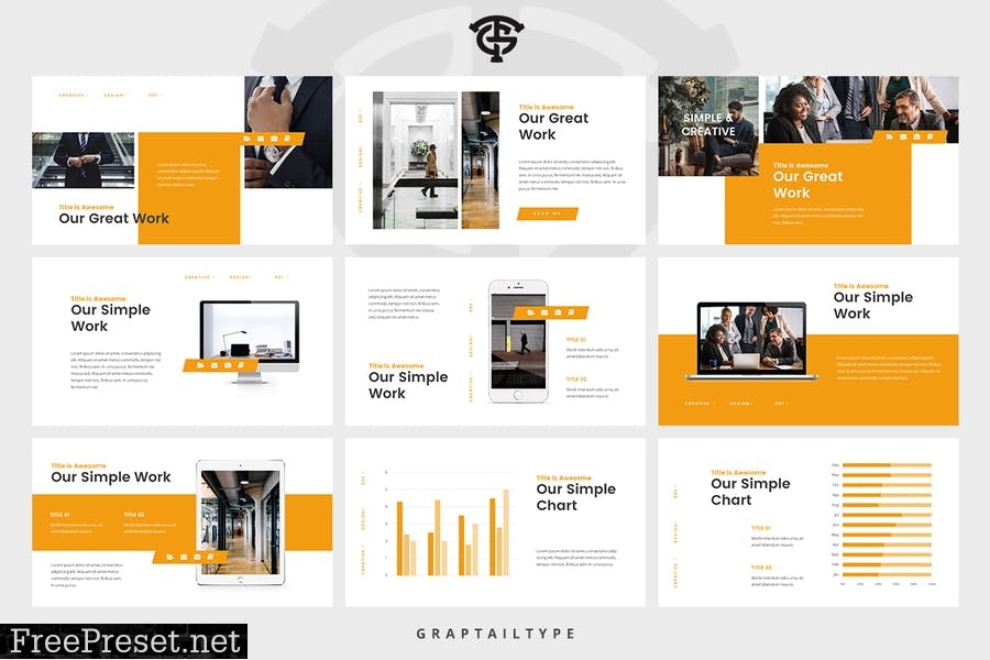 Manja - Corporate Presentation Template PEPU4M8