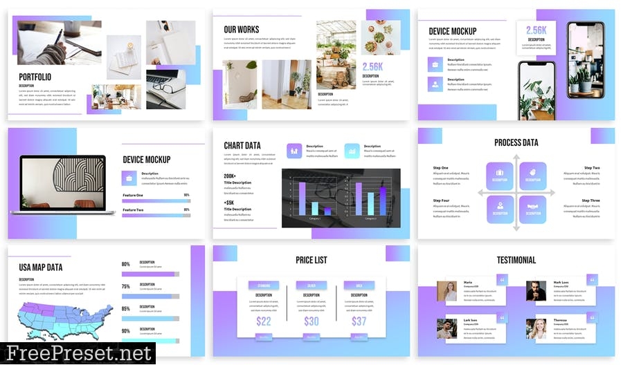 Manka - Business Powerpoint Template PSD2WLY