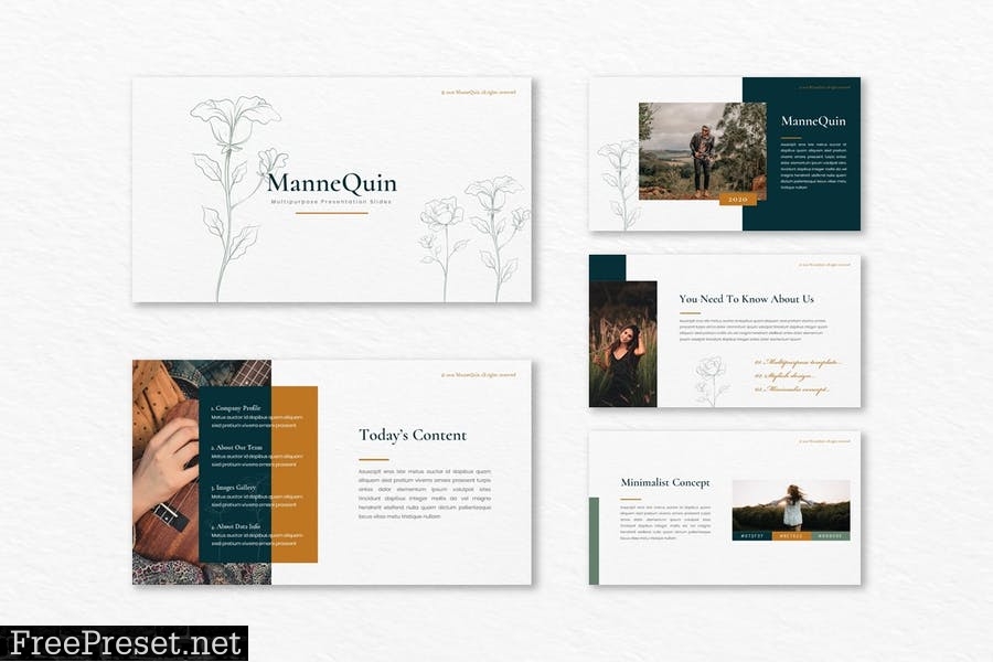 Mannequin - Presentation Template B4E2EJZ