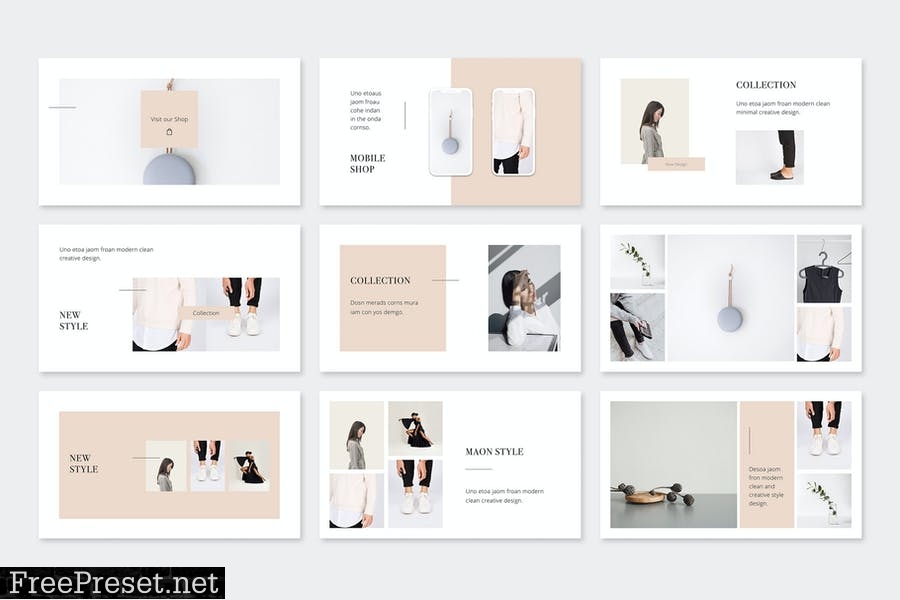 MAON - Powerpoint Template 3XPP79