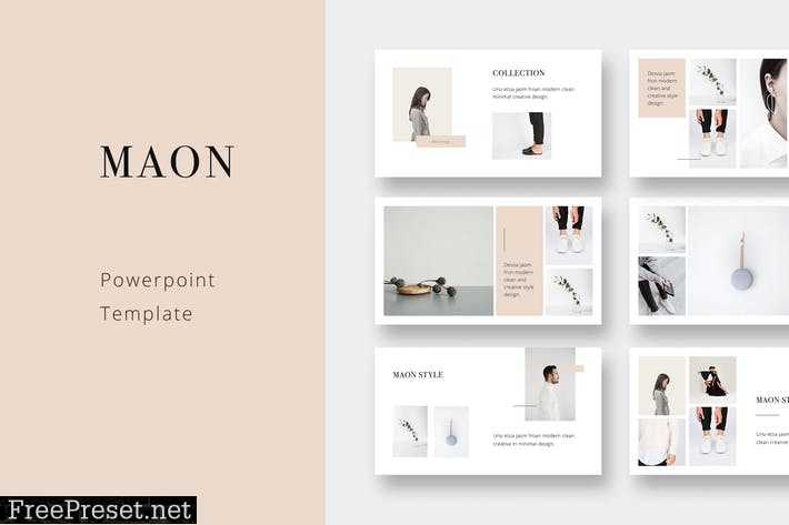 MAON - Powerpoint Template 3XPP79