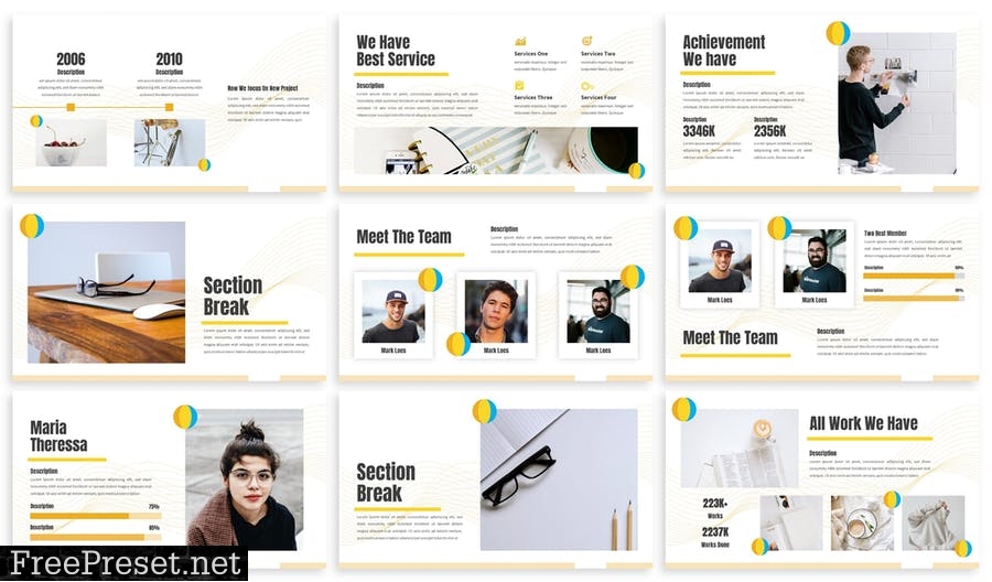 Maratan - Business Powerpoint Template 23HUQYA