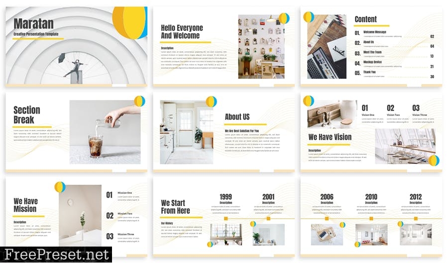 Maratan - Business Powerpoint Template 23HUQYA