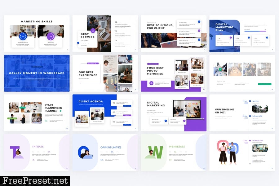 Marketize Marketing PowerPoint Template 7TQXCYF