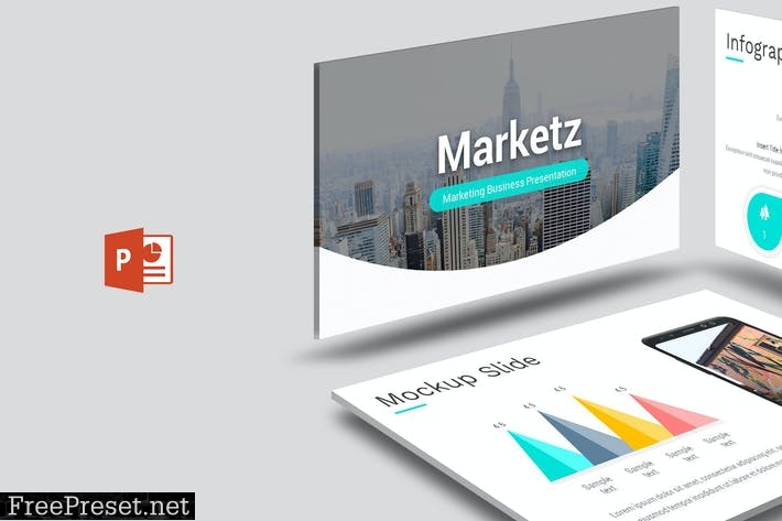 Marketz - Powerpoint Template BLX4QH