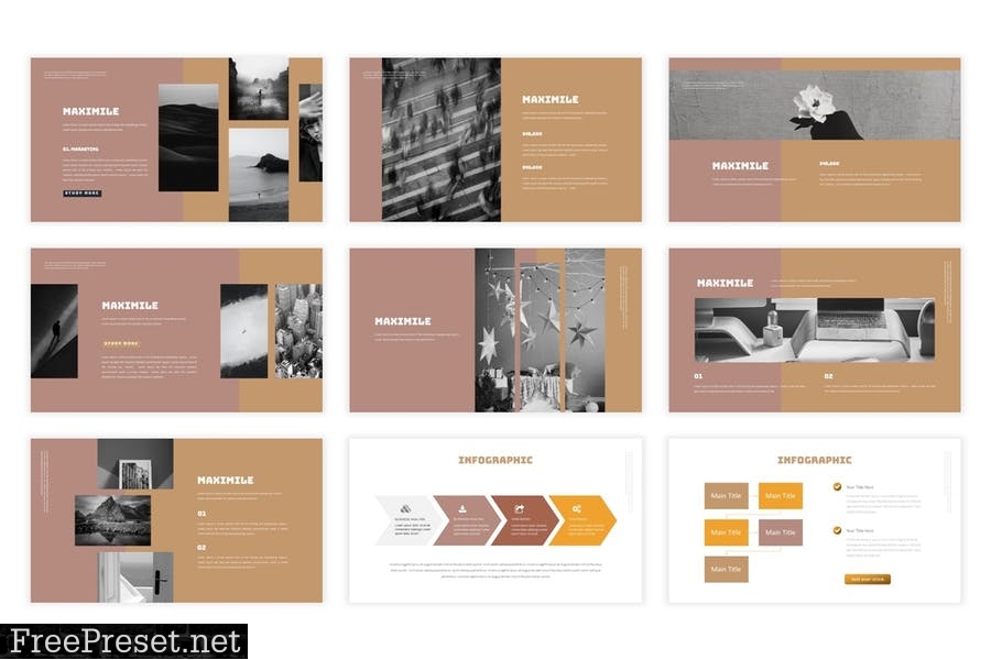 Maximile Presentation Template RK2Z9R8