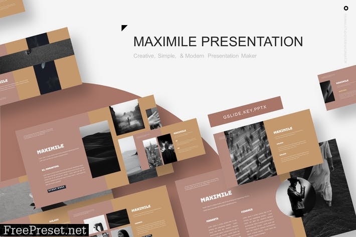 Maximile Presentation Template RK2Z9R8