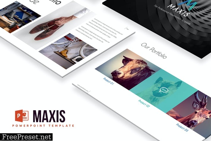 Maxis Powerpoint Template UC8V3T