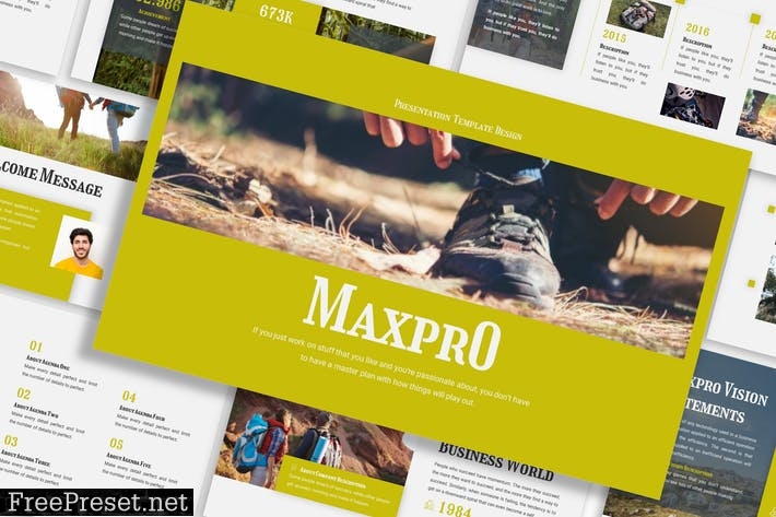 Maxpro - Business Template Prensentation 2XJMH9X