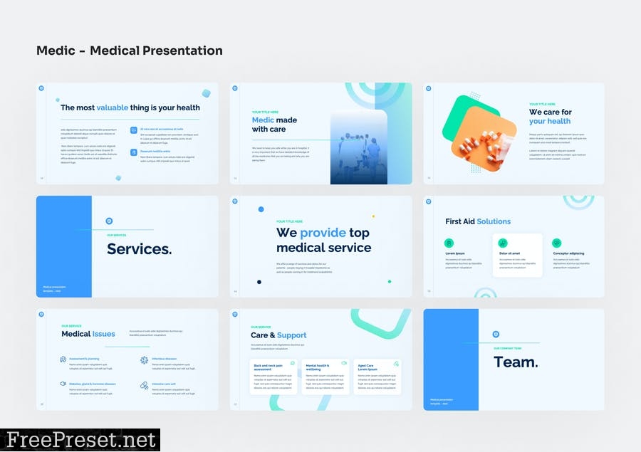 Medic - Medical PowerPoint Presentation 9DW4G77
