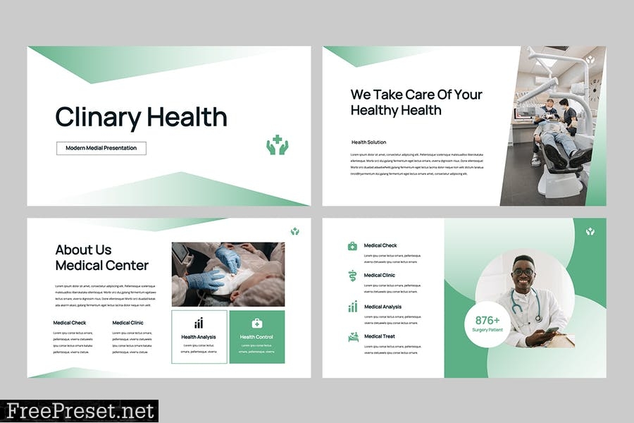 Medical & Healthcare Powerpoint Template 2J5JLHQ